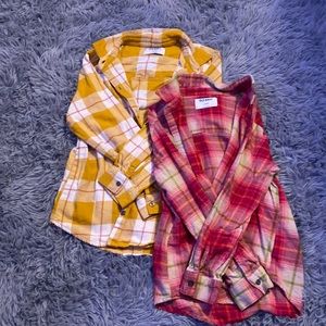 2 pack of flannels